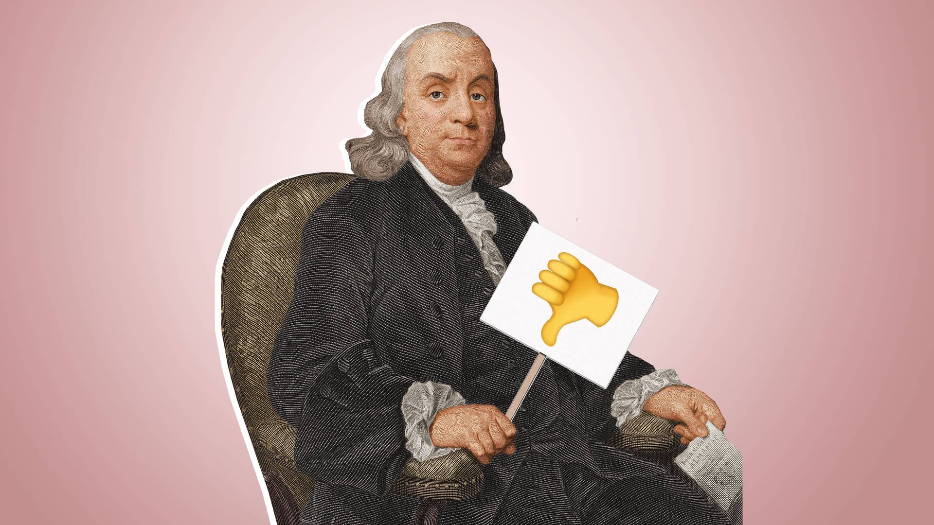 Benjamin Franklin Funny Art