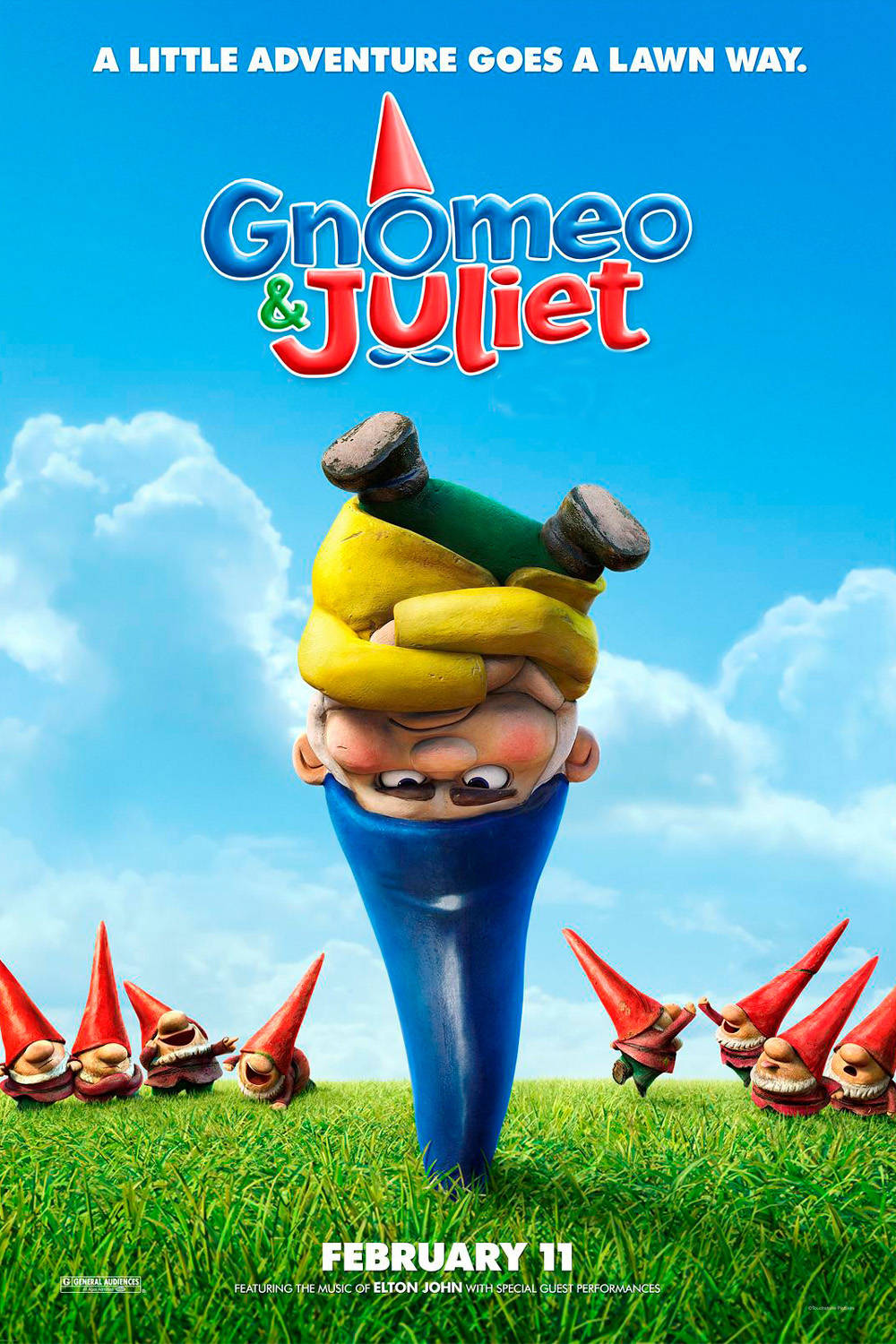 Benny On Gnomeo And Juliet Poster Background