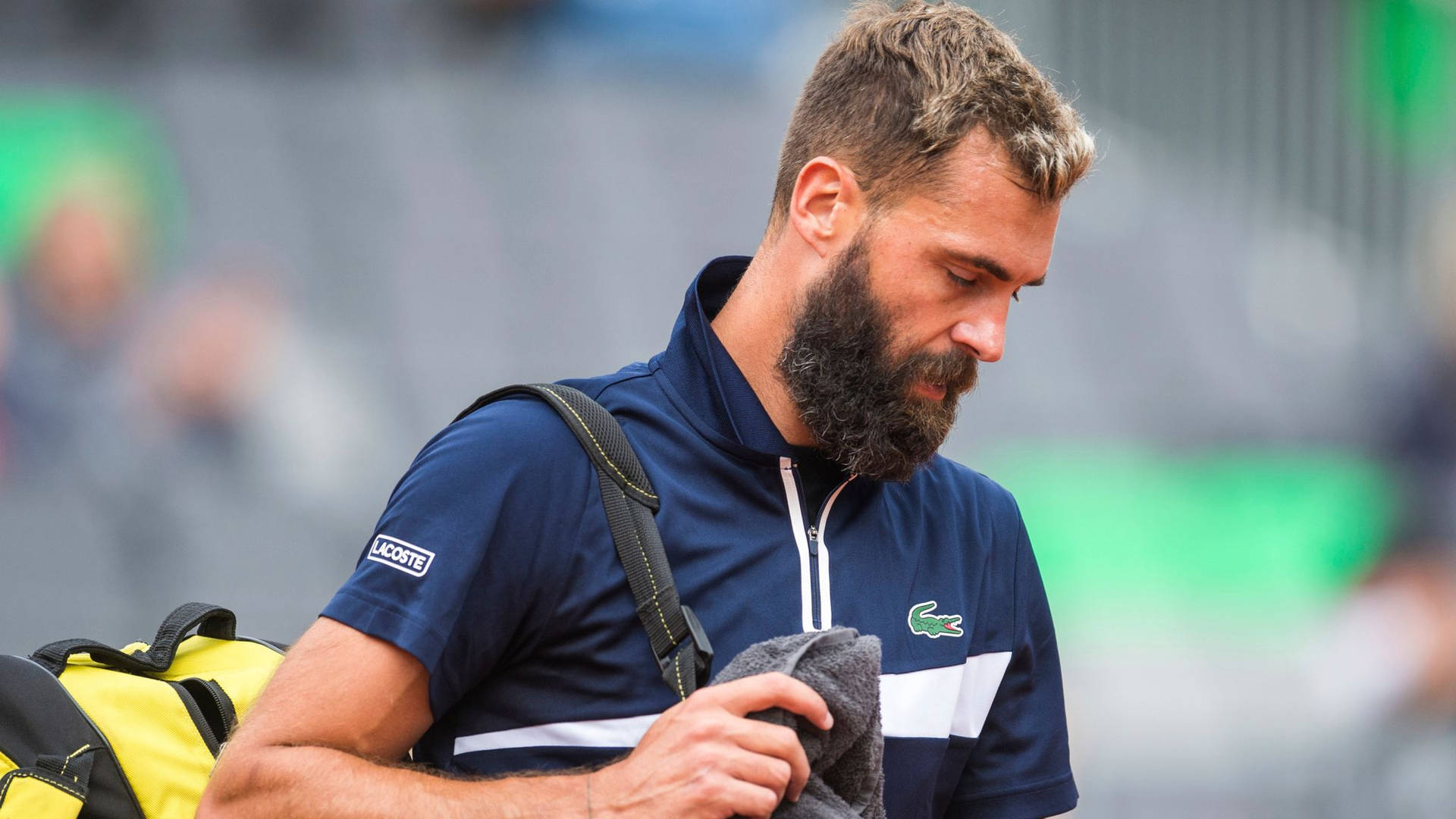 Benoit Paire Looking Down