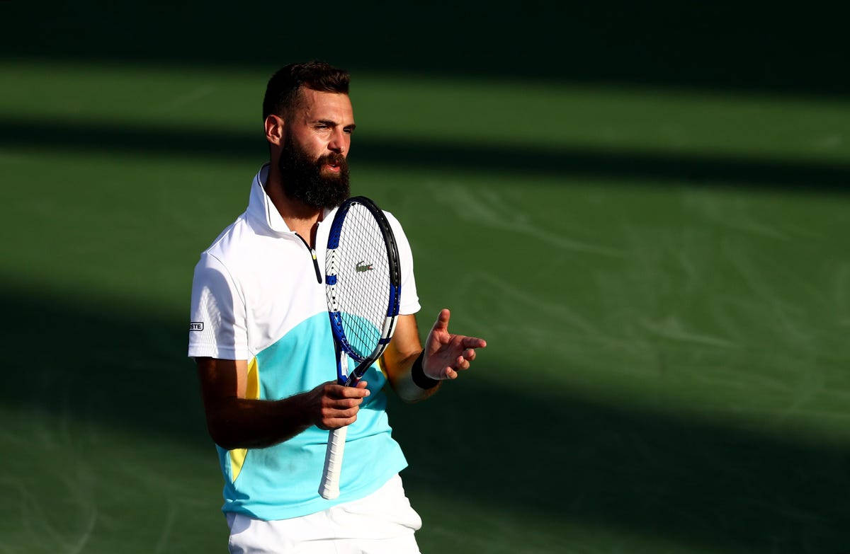 Benoit Paire Talking Background