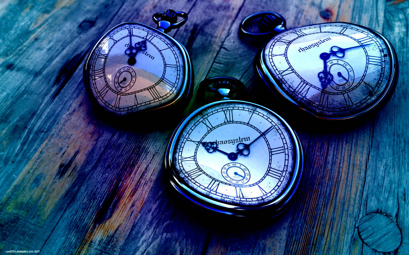 Bent Pocket Watches Tiempo Background Background