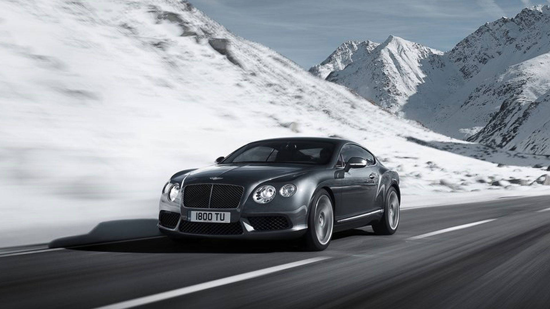 Bentley Continental Gt Bullet Grey Background