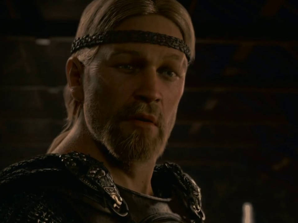 Beowulf Serious Face