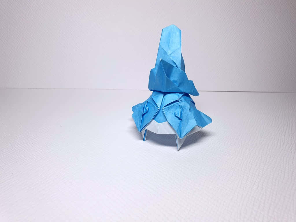 Bergmite Origami Background