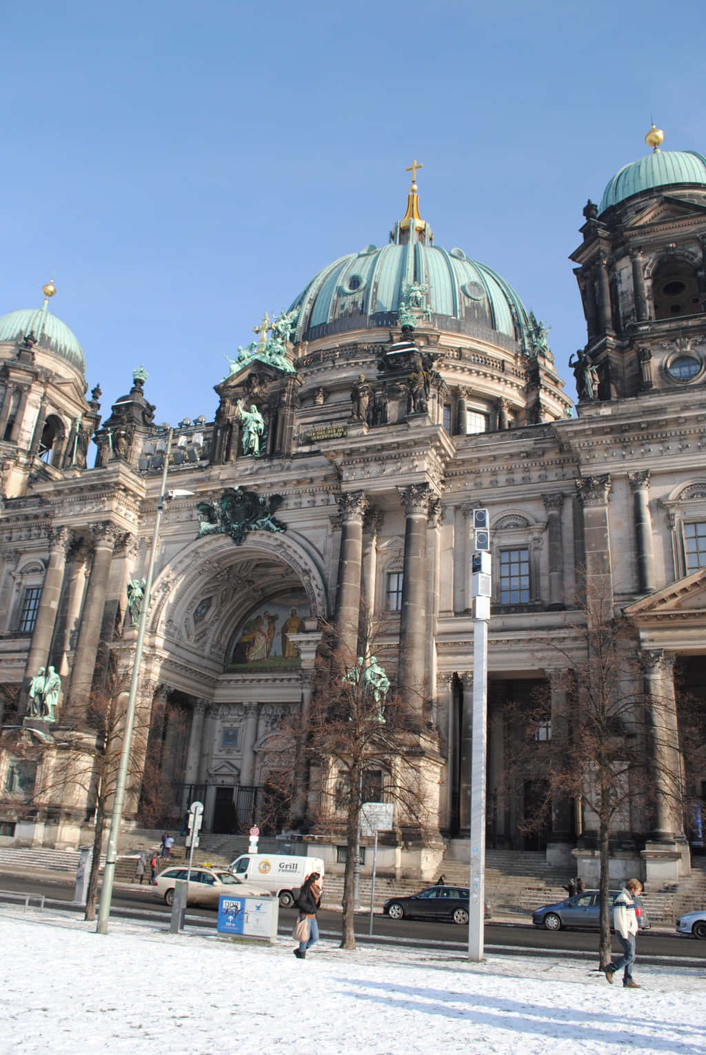 Berlin Cathedral Background
