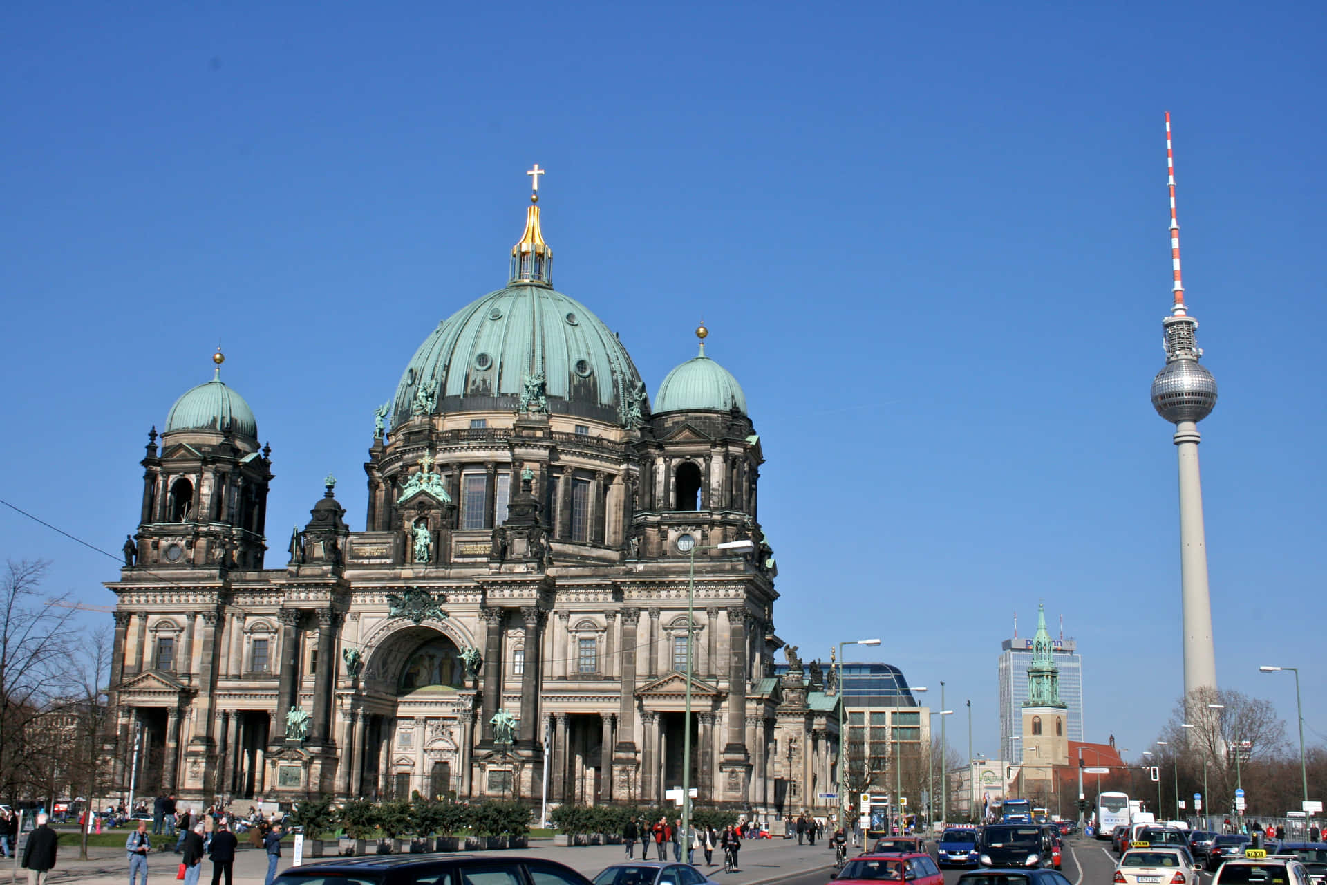 Berlin Cathedral Background