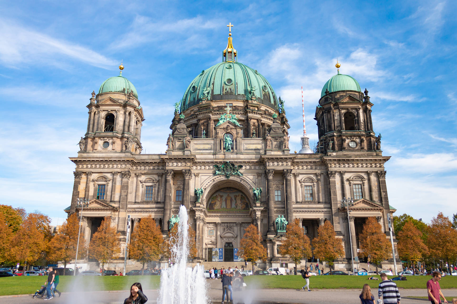 Berlin Cathedral Germany Background