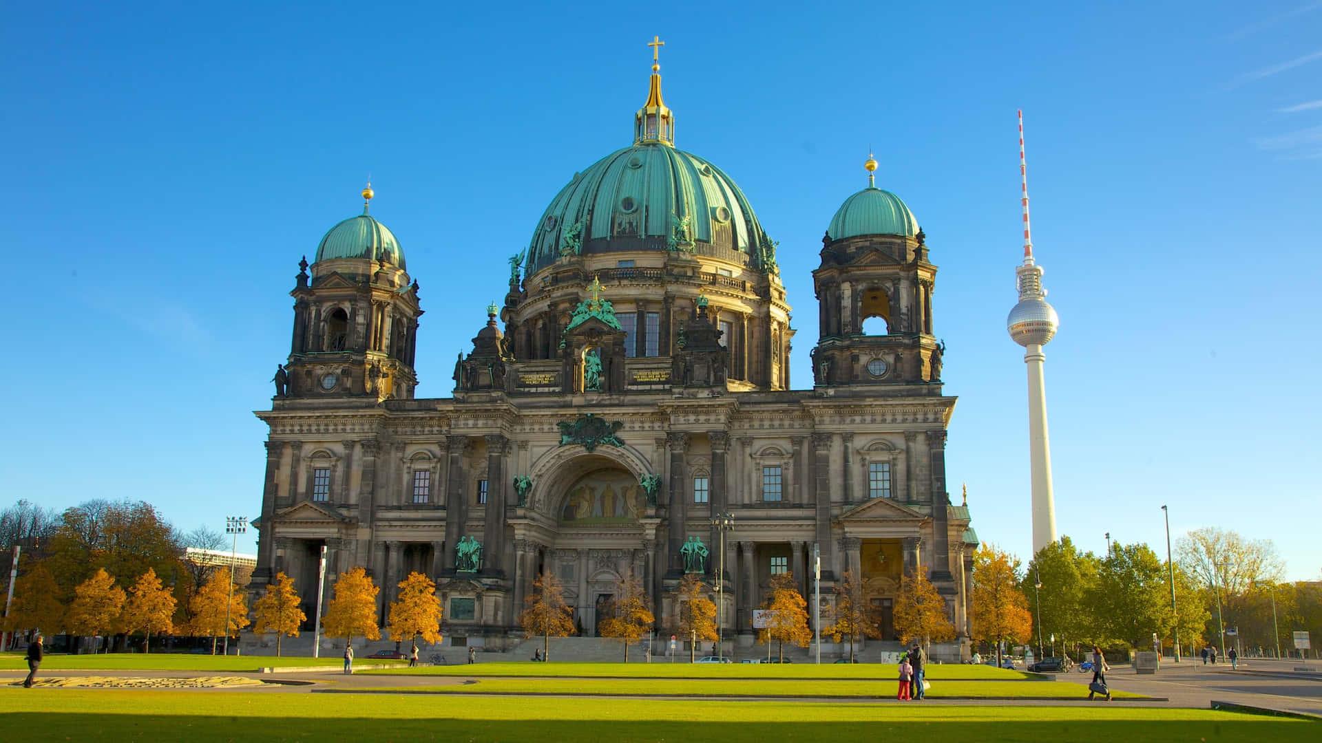 Berlin Cathedral Background