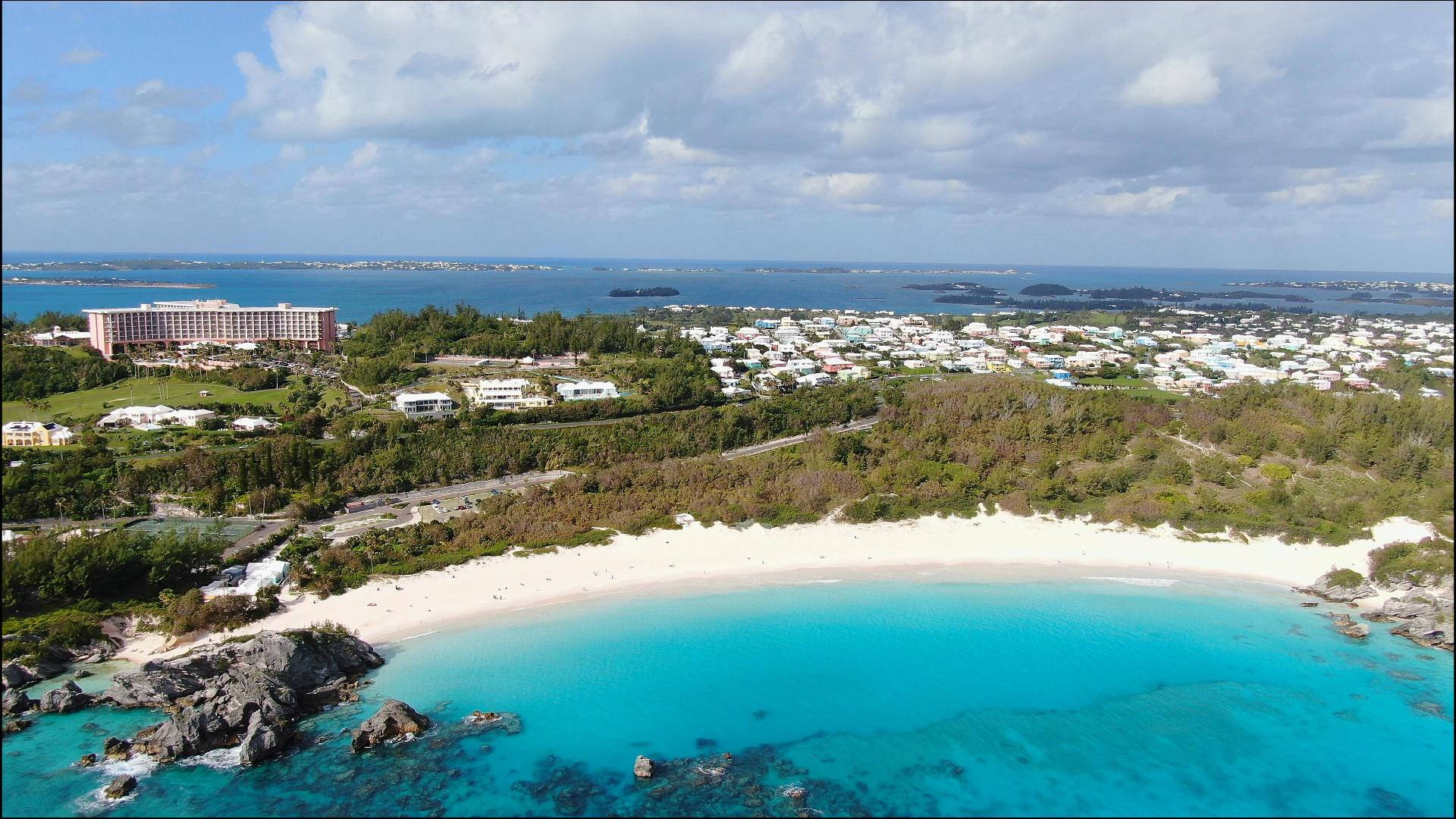 Bermuda Best Aerial Background