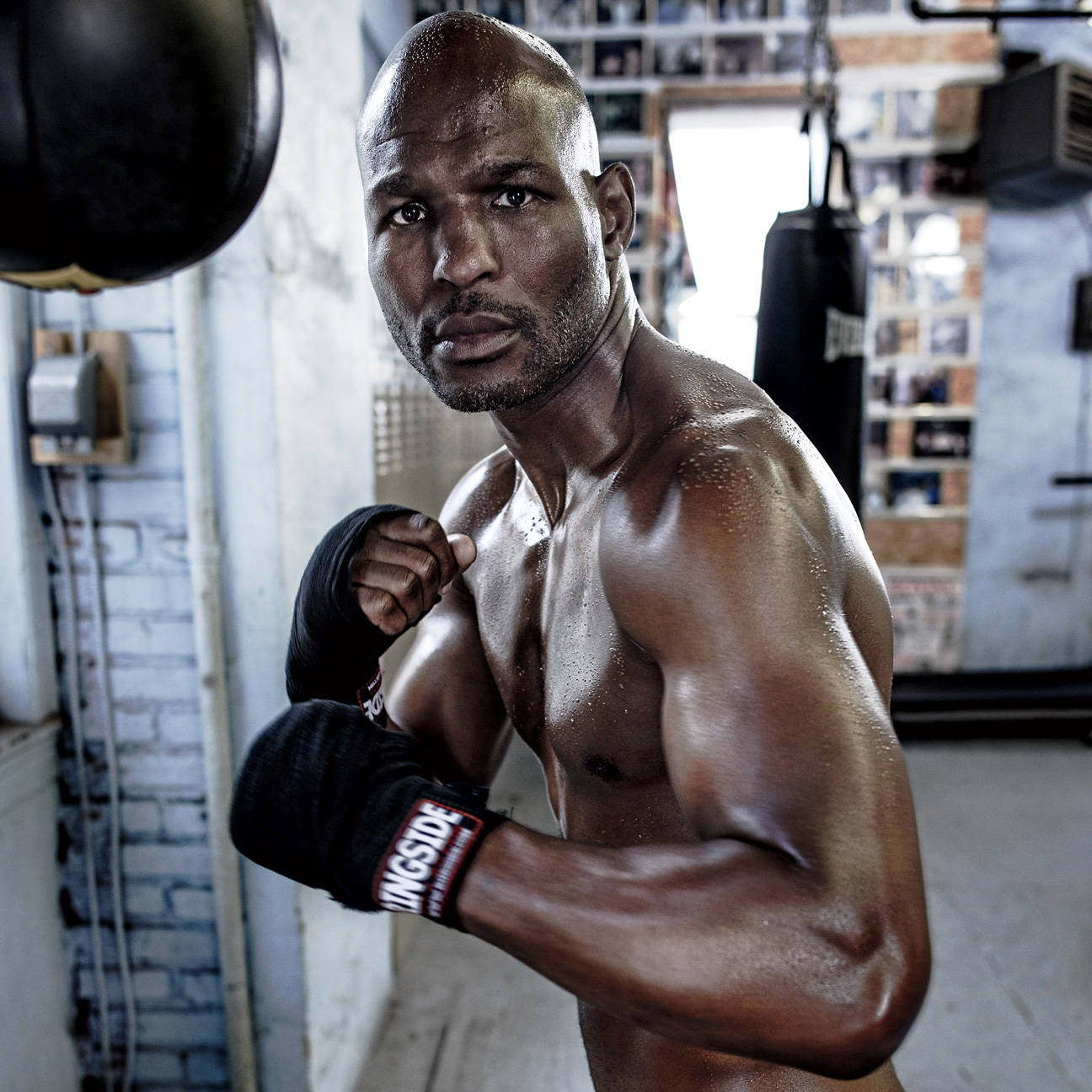 Bernard Hopkins' Aesthetic Photo Background