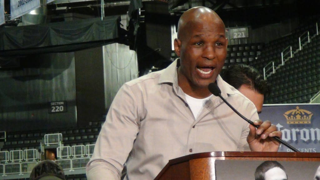 Bernard Hopkins Interview Background