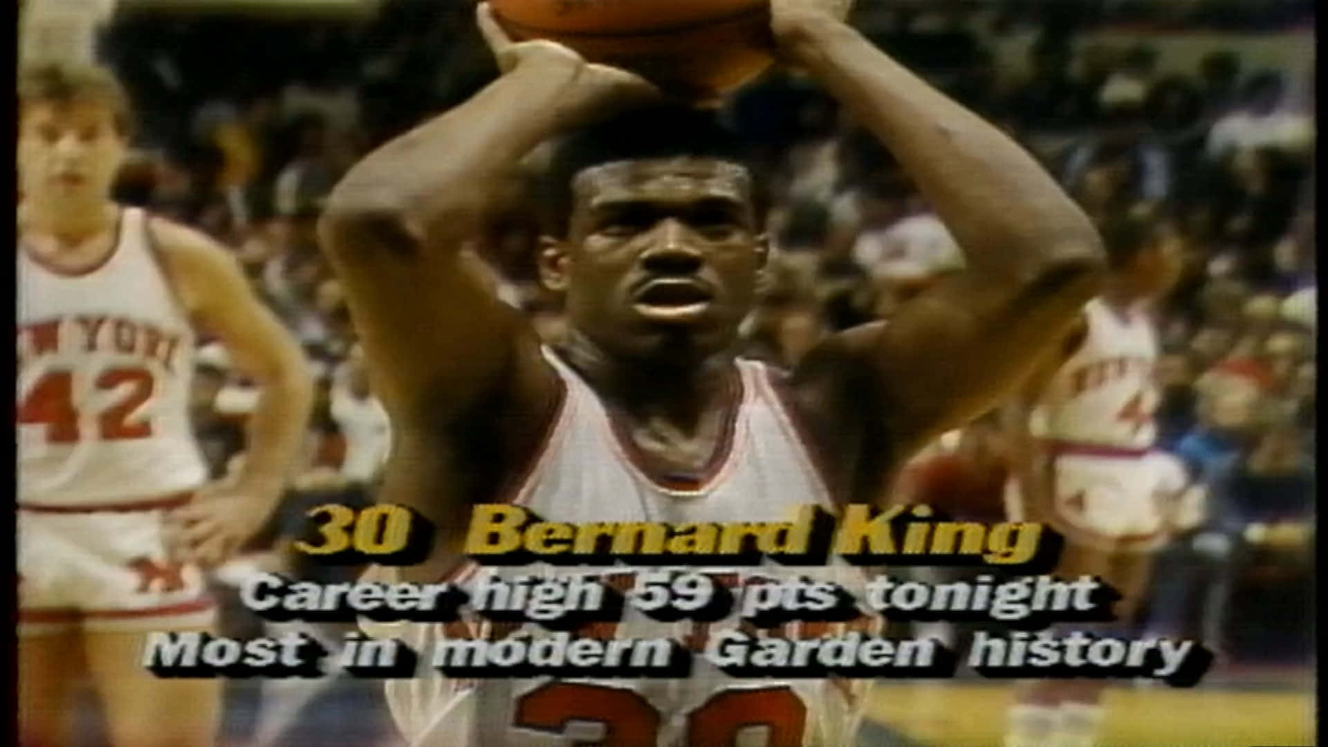 Bernard King For New York Nicks