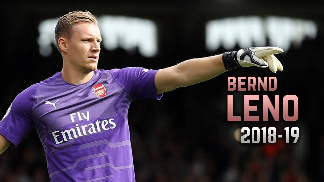 Bernd Leno 2018 - 2019 Background