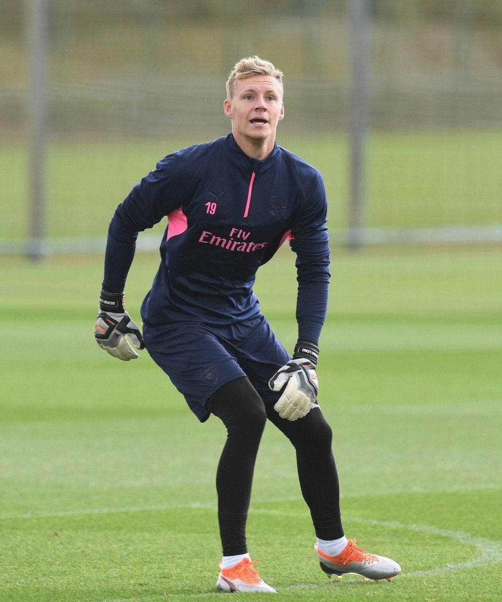 Bernd Leno In Action Background