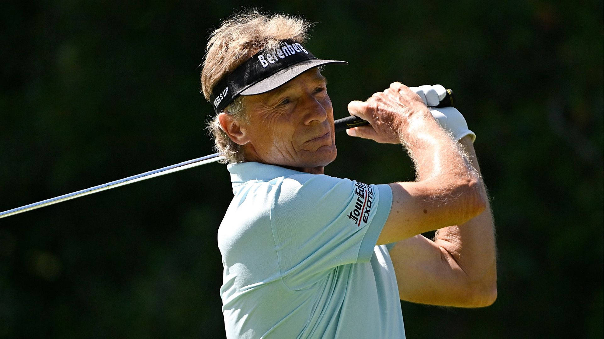 Bernhard Langer Against Black Background Background