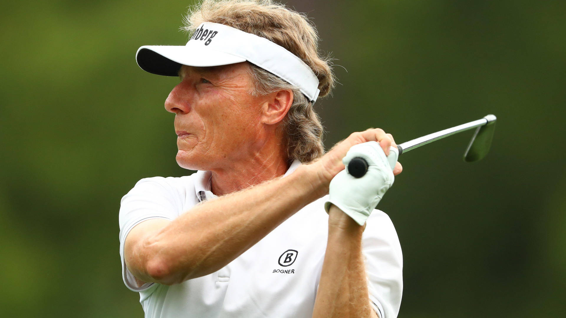 Bernhard Langer All-white Background