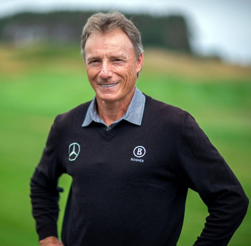 Bernhard Langer Portrait Photo Background