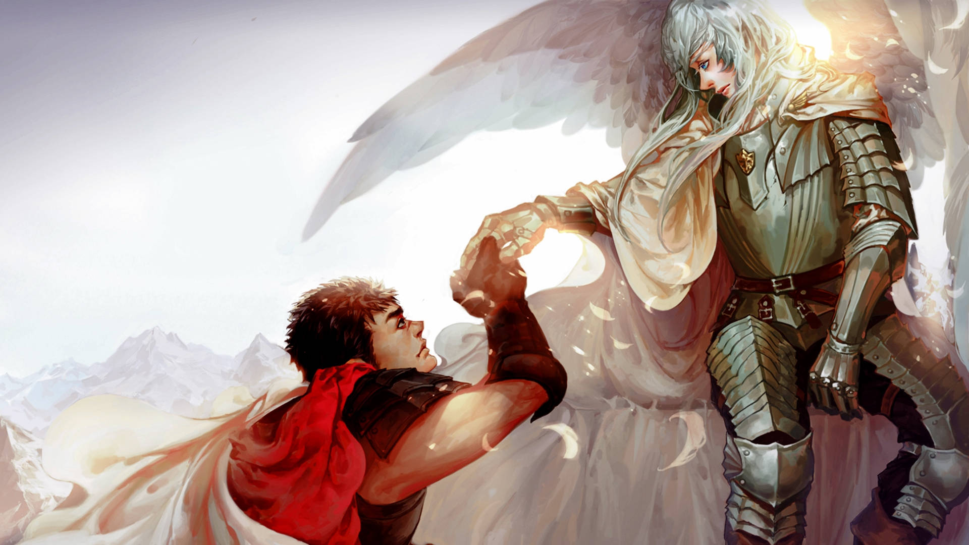 Berserk 4k Guts And Griffith Background