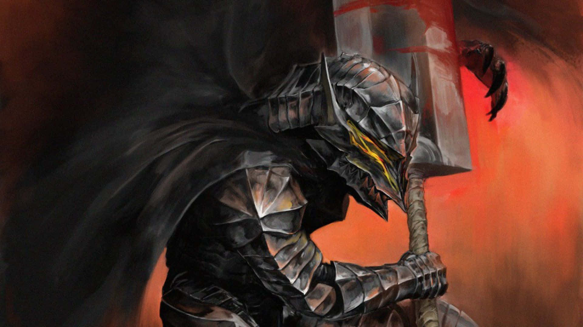 Berserk Armor Guts Beast Dragon Slayer Sword Background