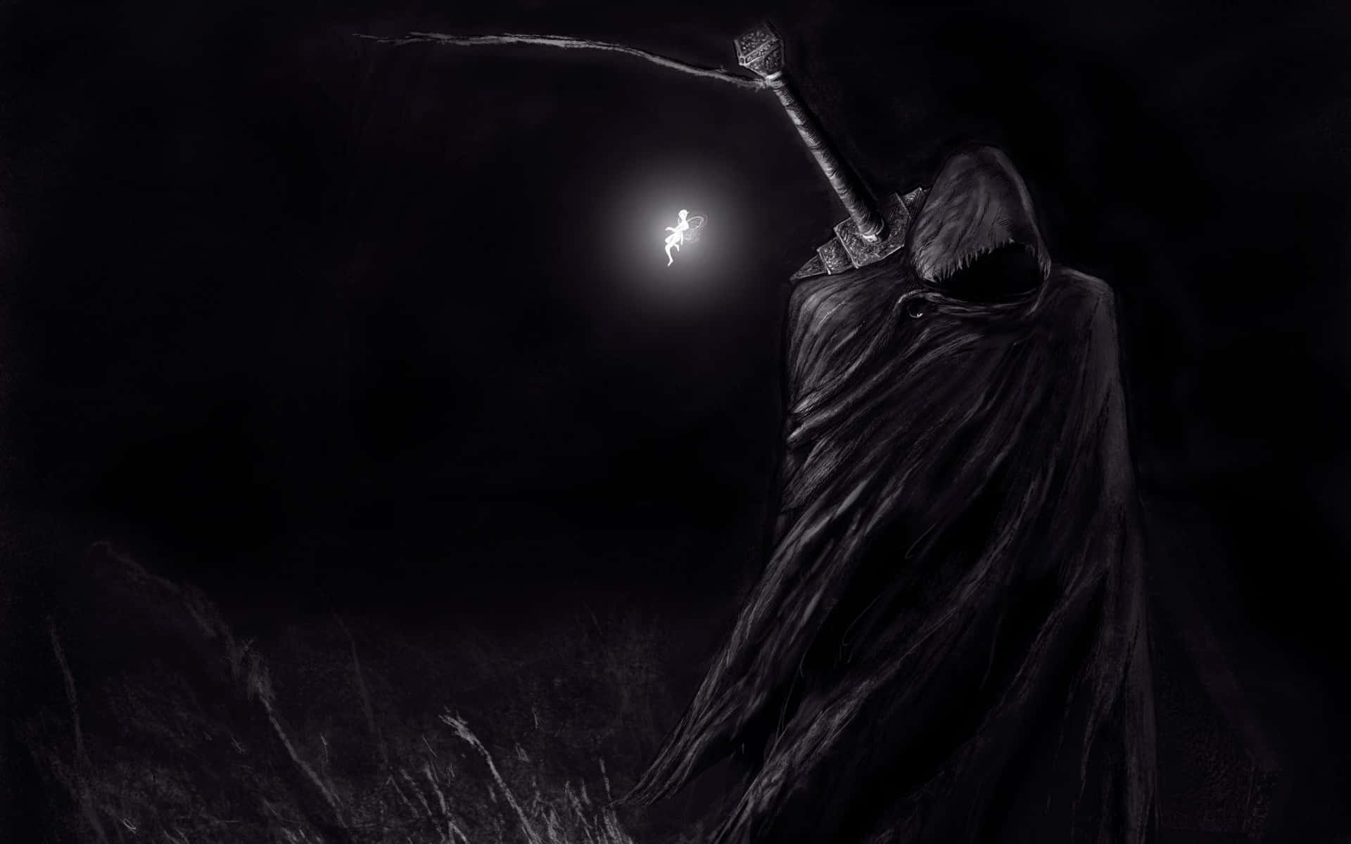 Berserk Armor Guts Black Swordsman Background