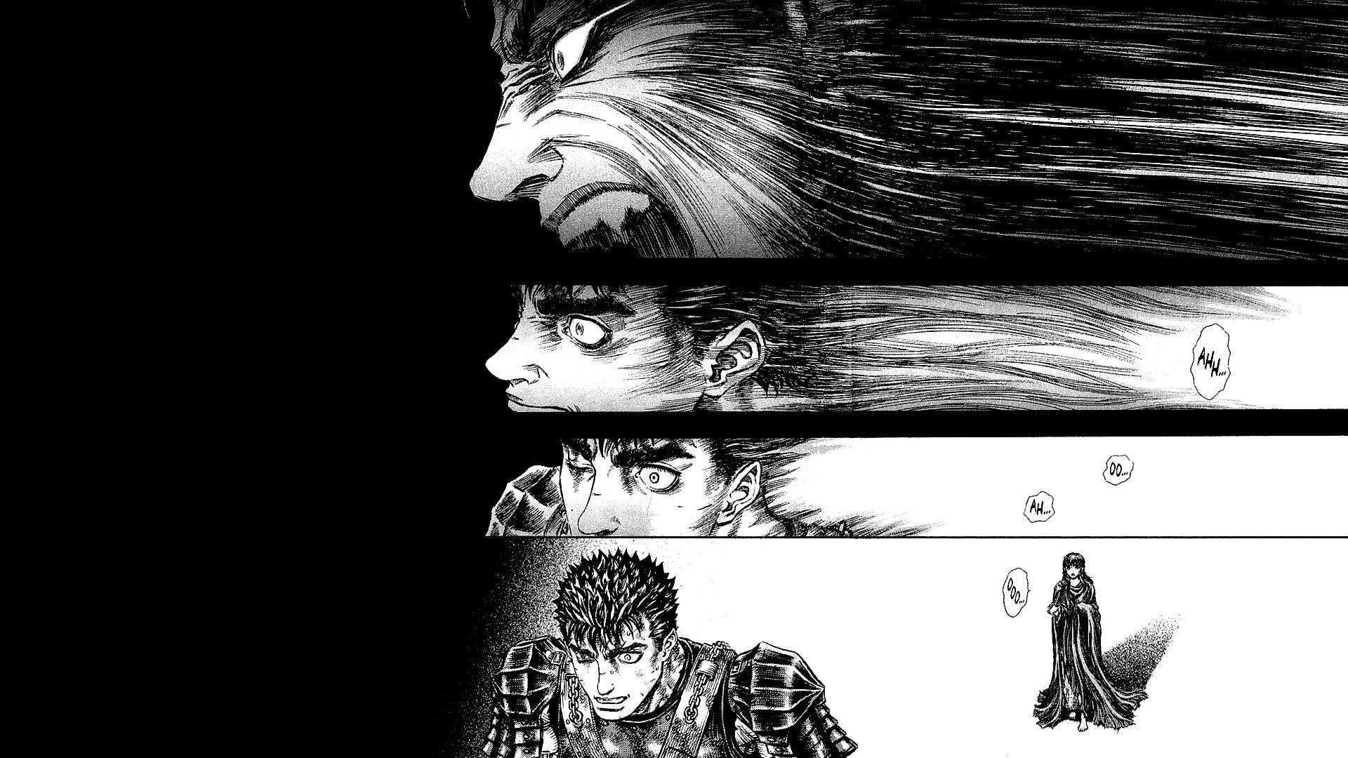 Berserk Guts Manga Scene Background