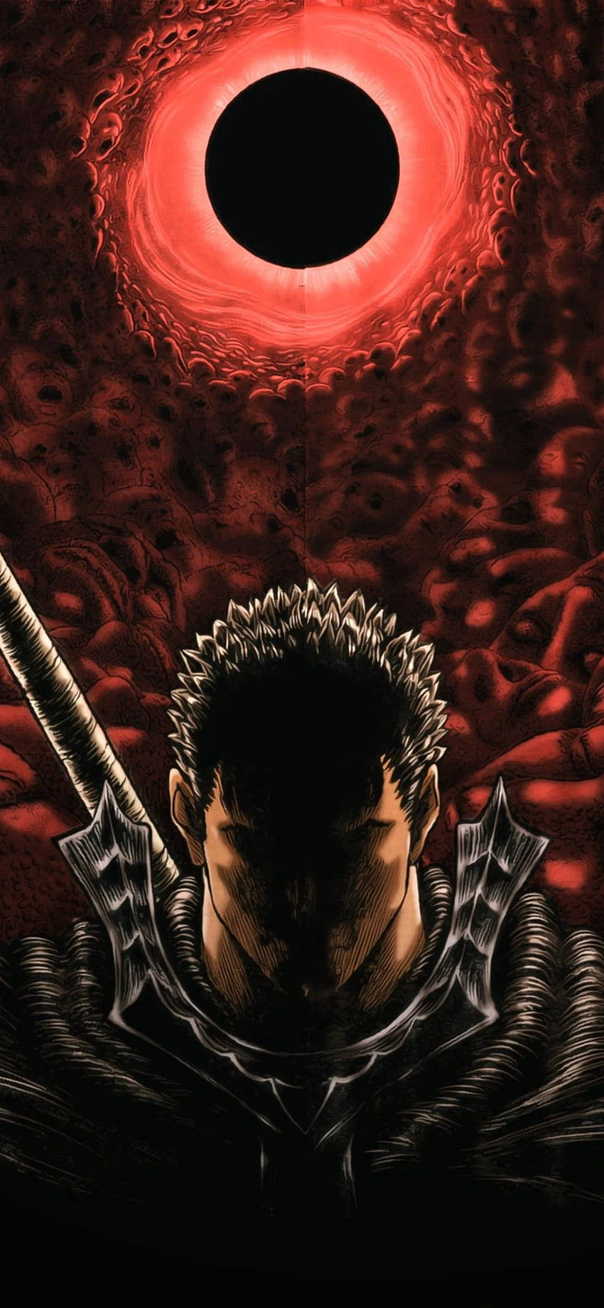 Berserk Guts, Ready To Take On Any Enemies Background