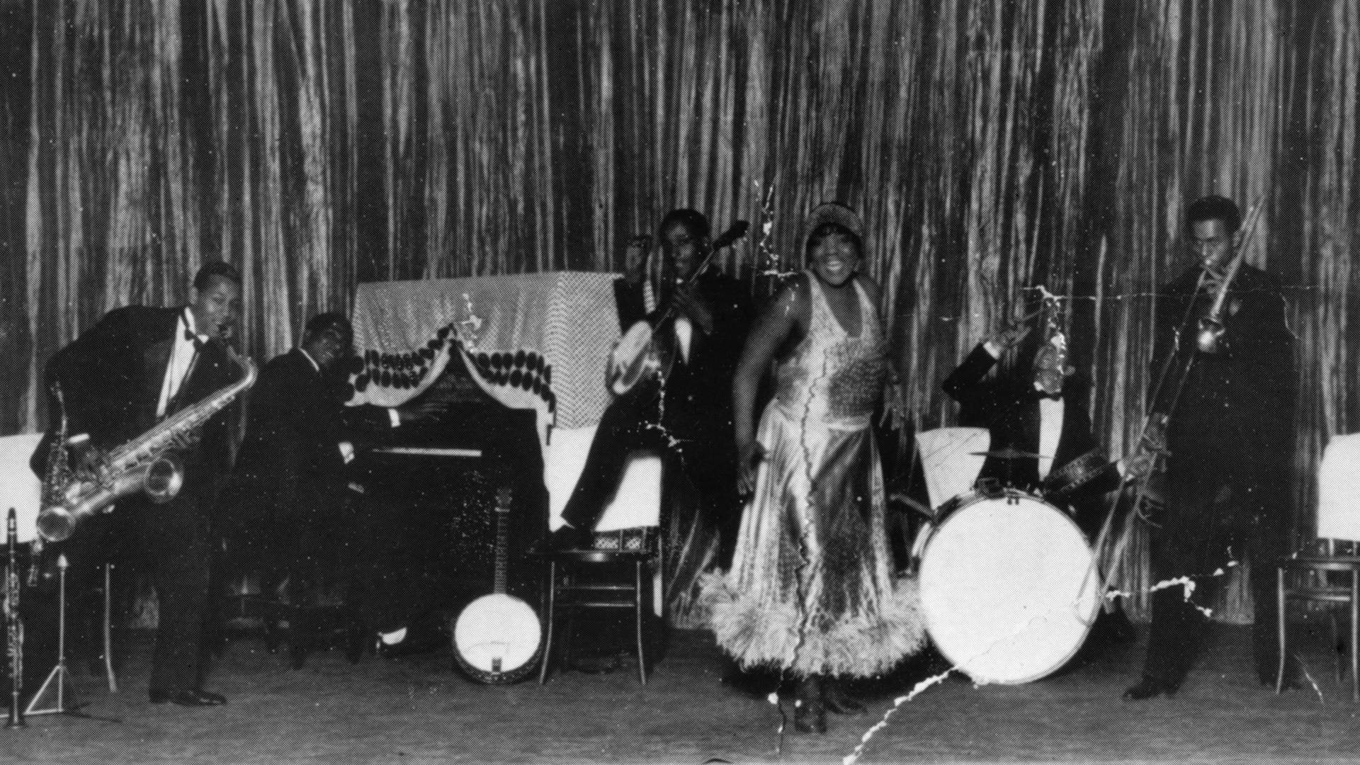 Bessie Smith With Her Band Background