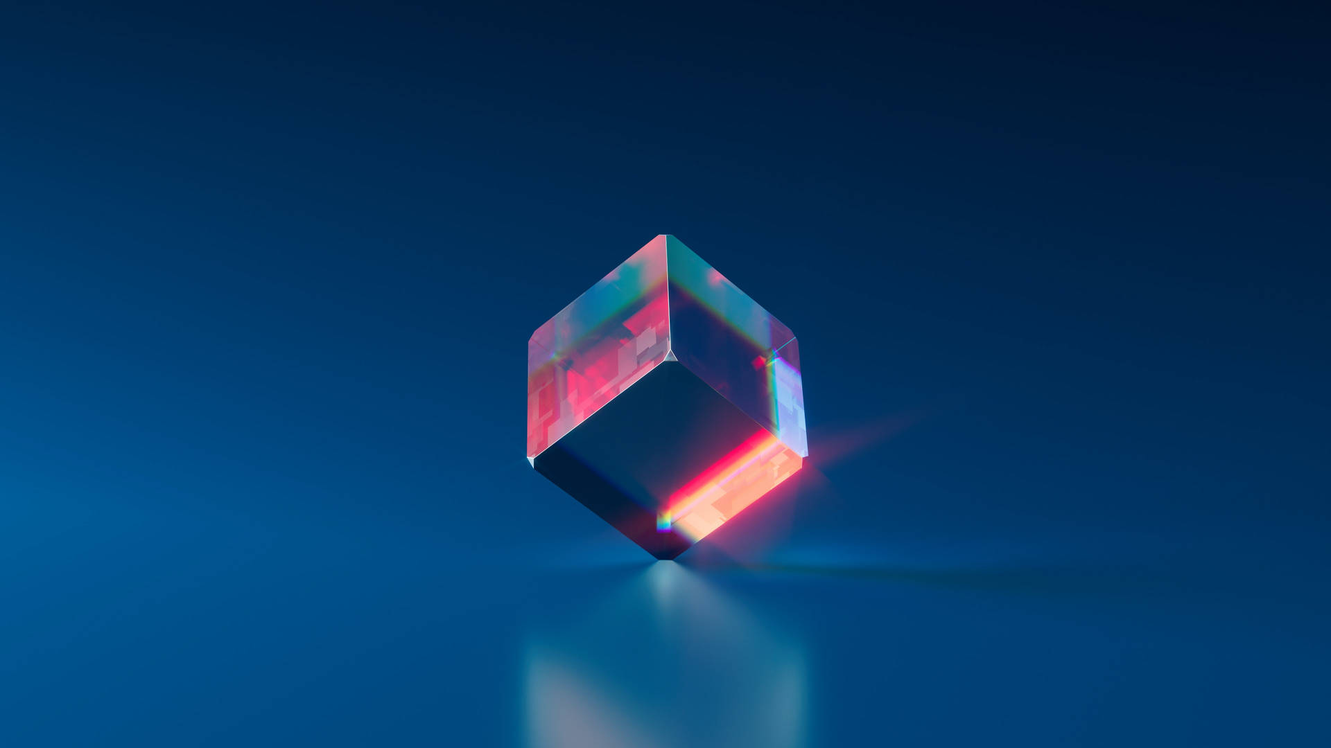Best 3d Hd Glass Cube Background