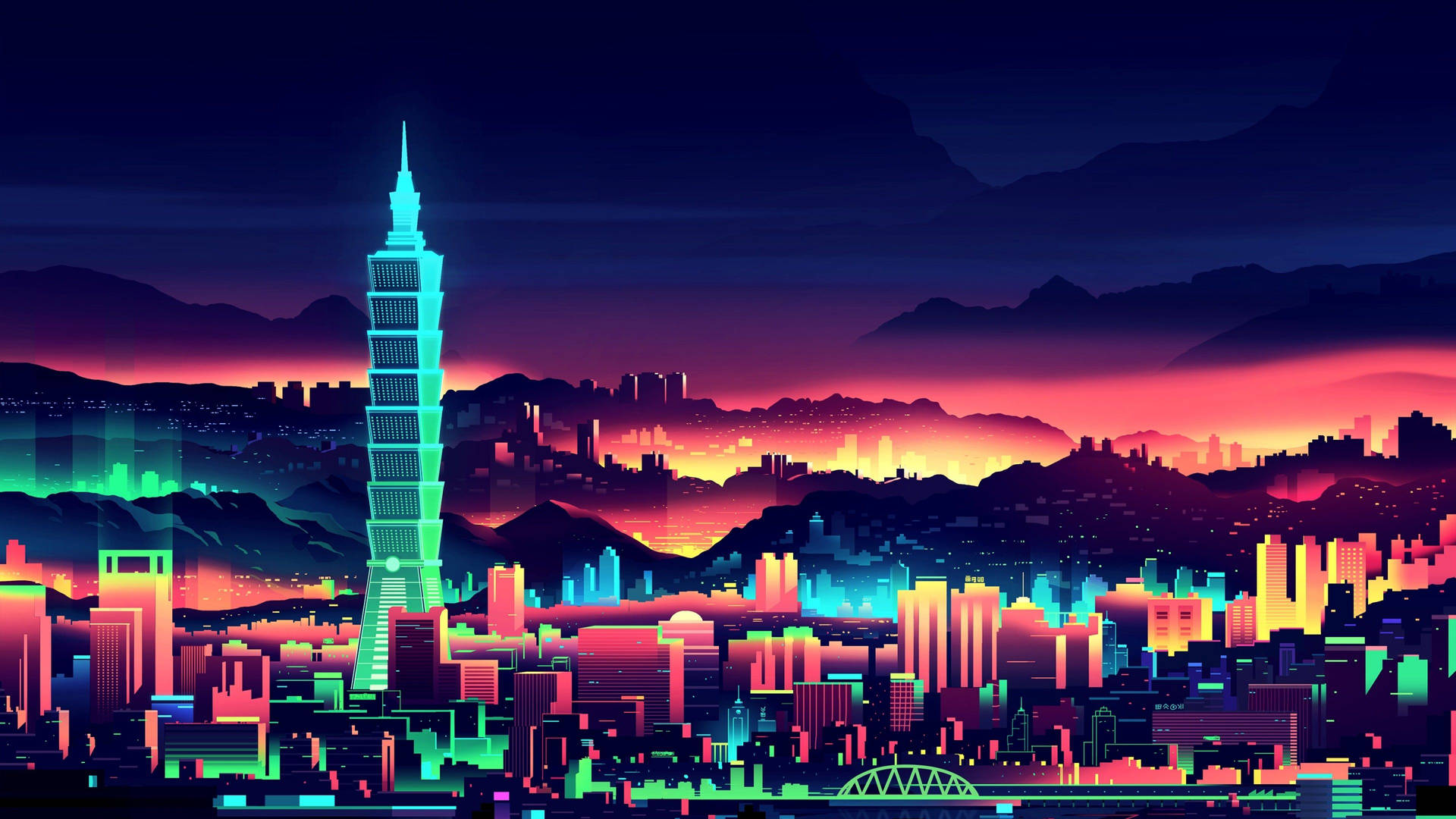 Best 4k Uhd City Night Illustration