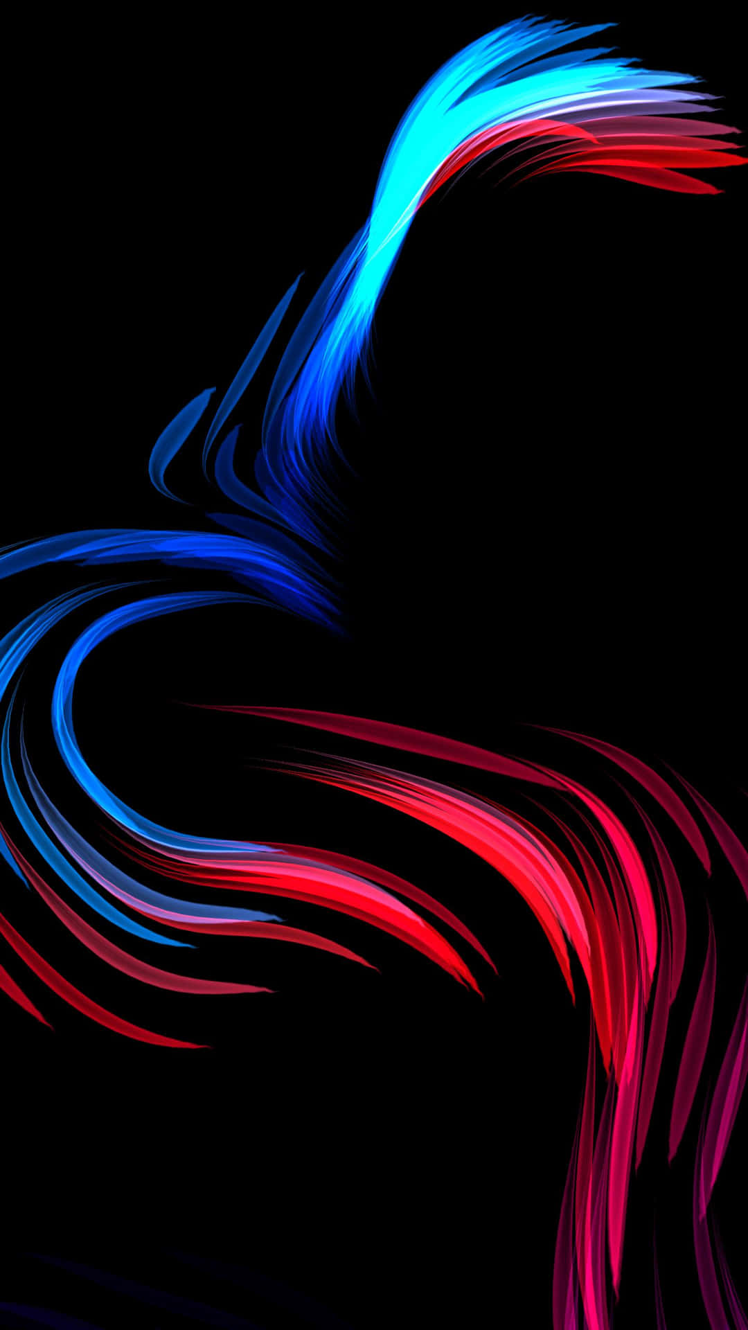 Best Amoled Abstract Blue Red