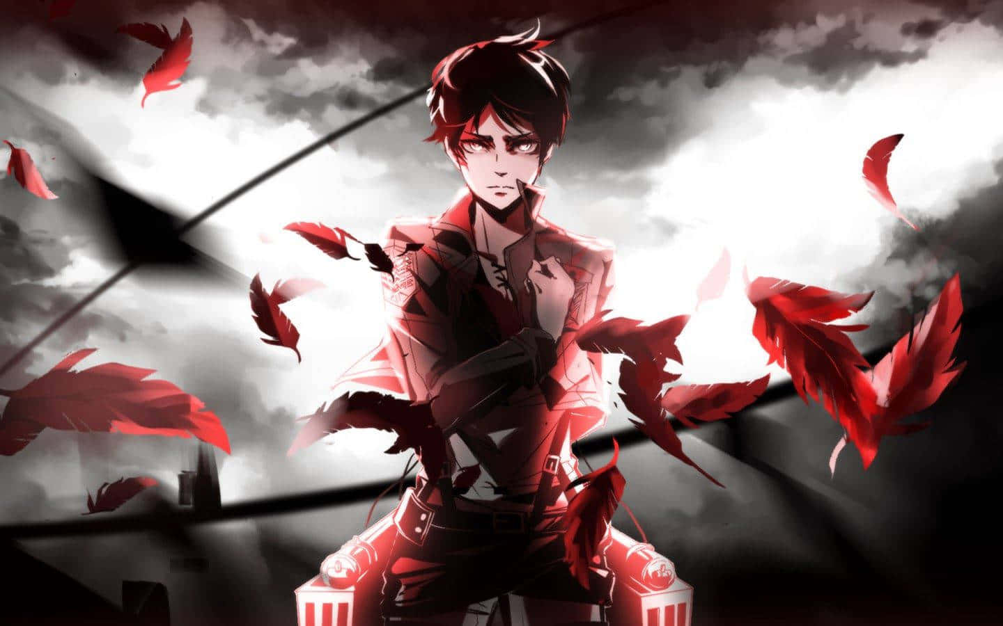 Best Anime Attack On Titan Eren Background