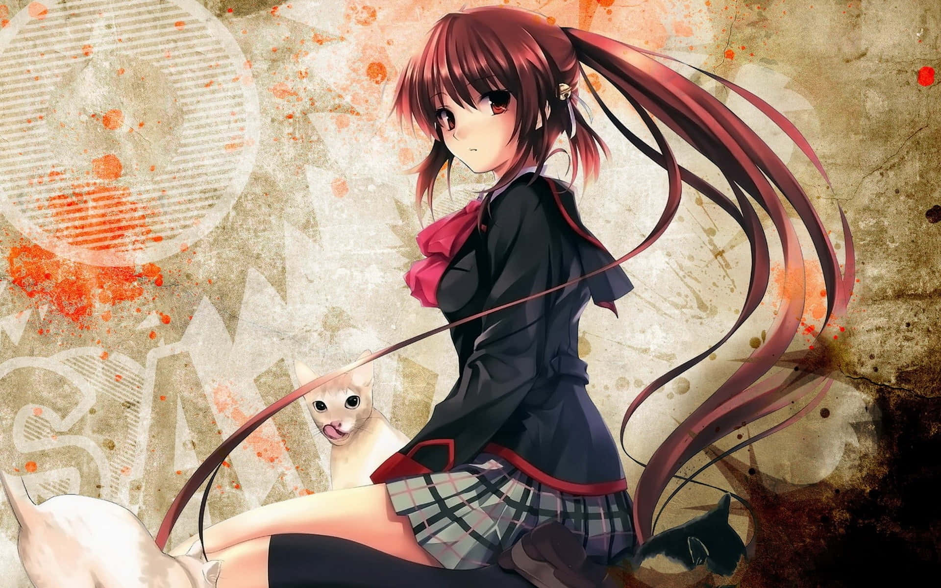 Best Anime Little Busters Rin Natsume Background