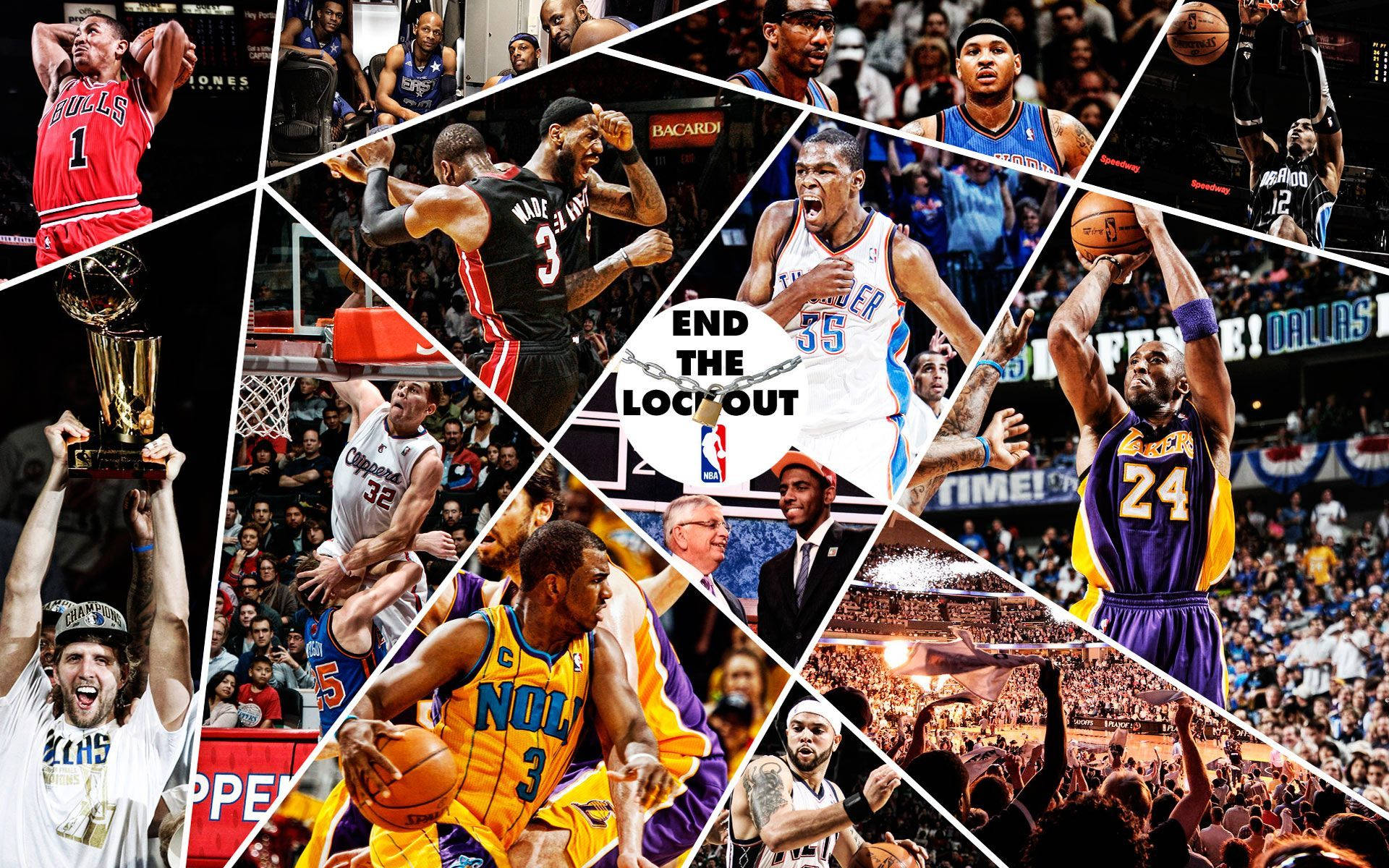 Best Basketball Collage Background