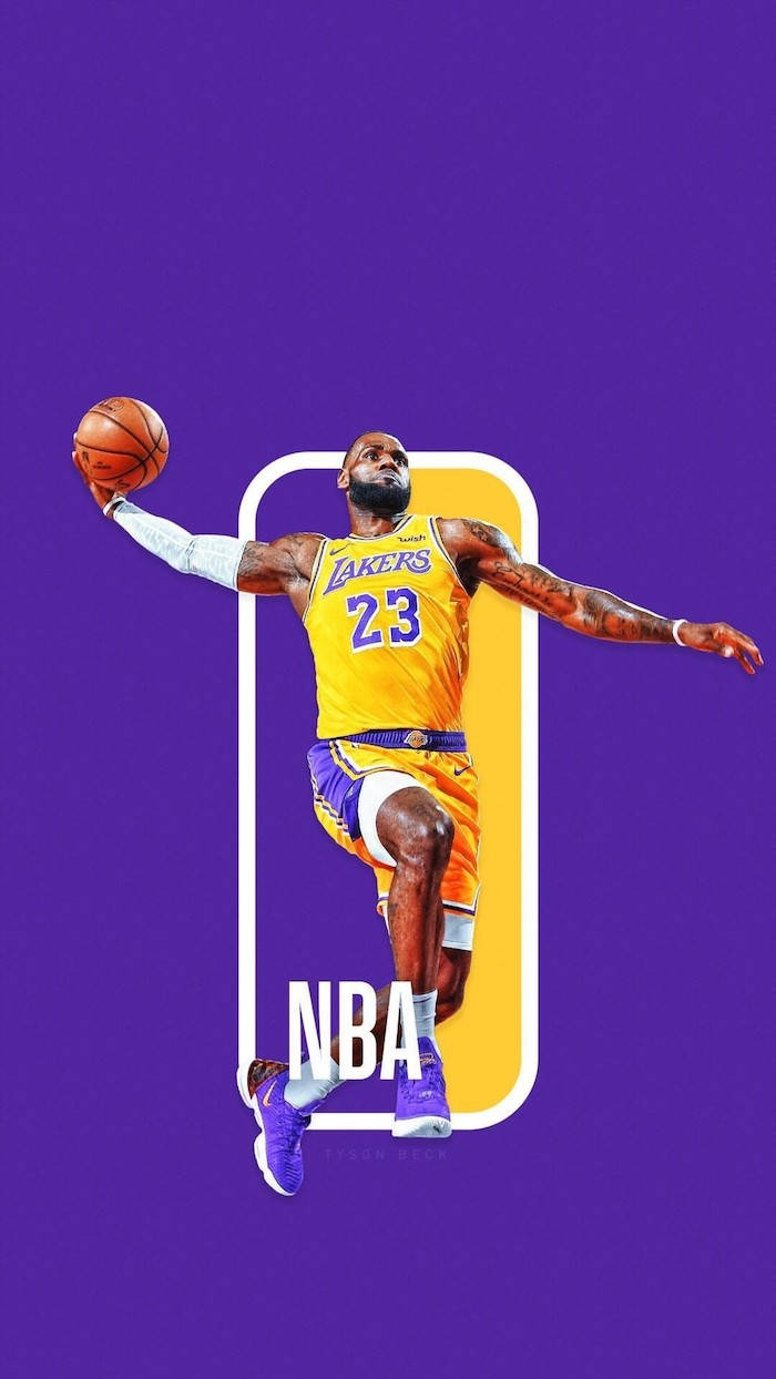 Best Basketball Lebron James Lakers Background