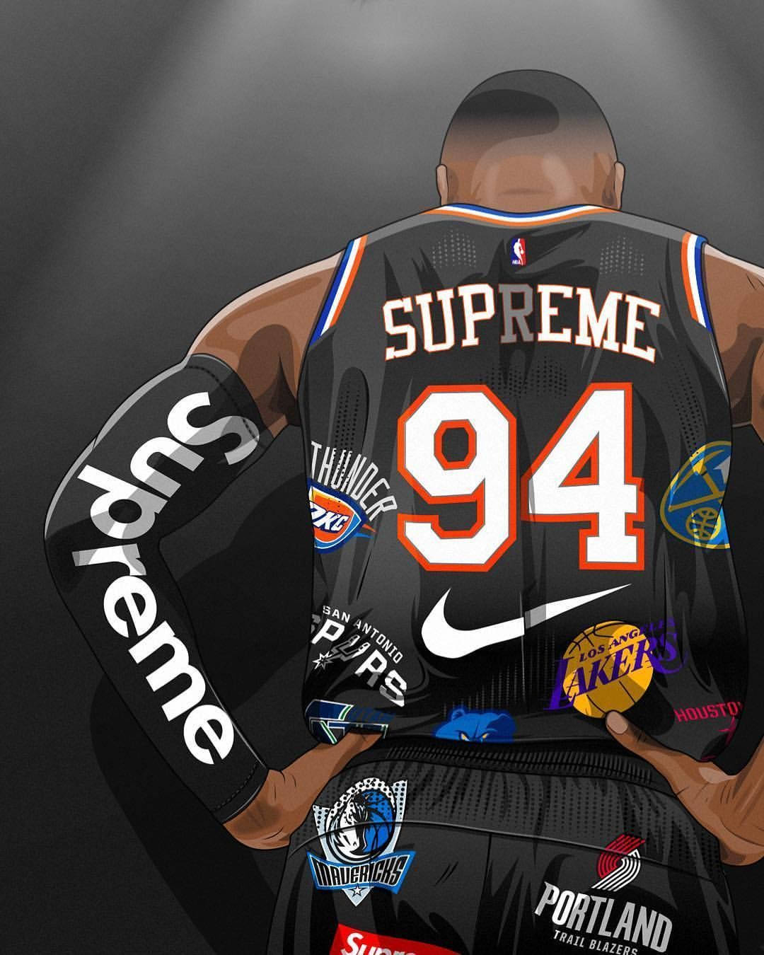 Best Basketball Supreme Background