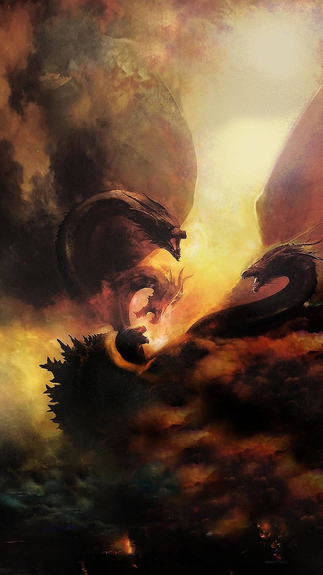 Best Battle Godzilla King Of The Monsters Hd Background