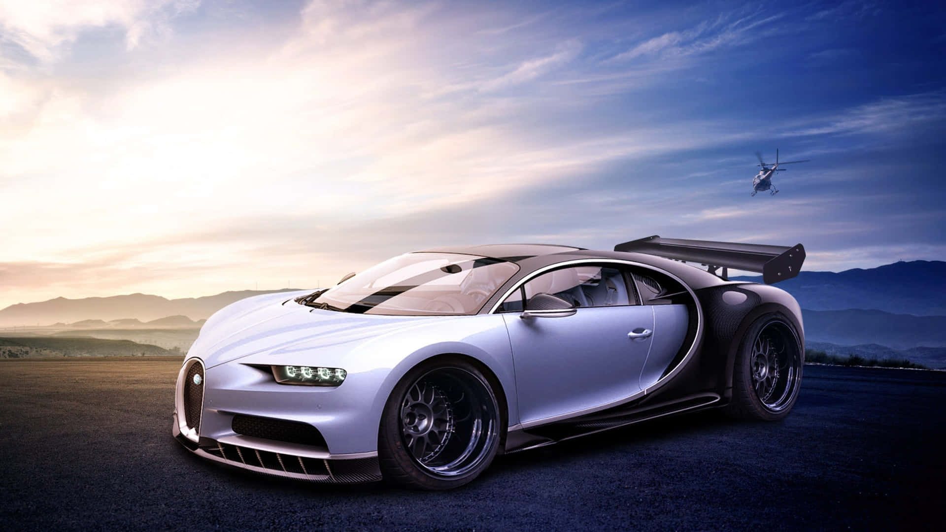 Best Bugatti Chiron Purple Aesthetic Background