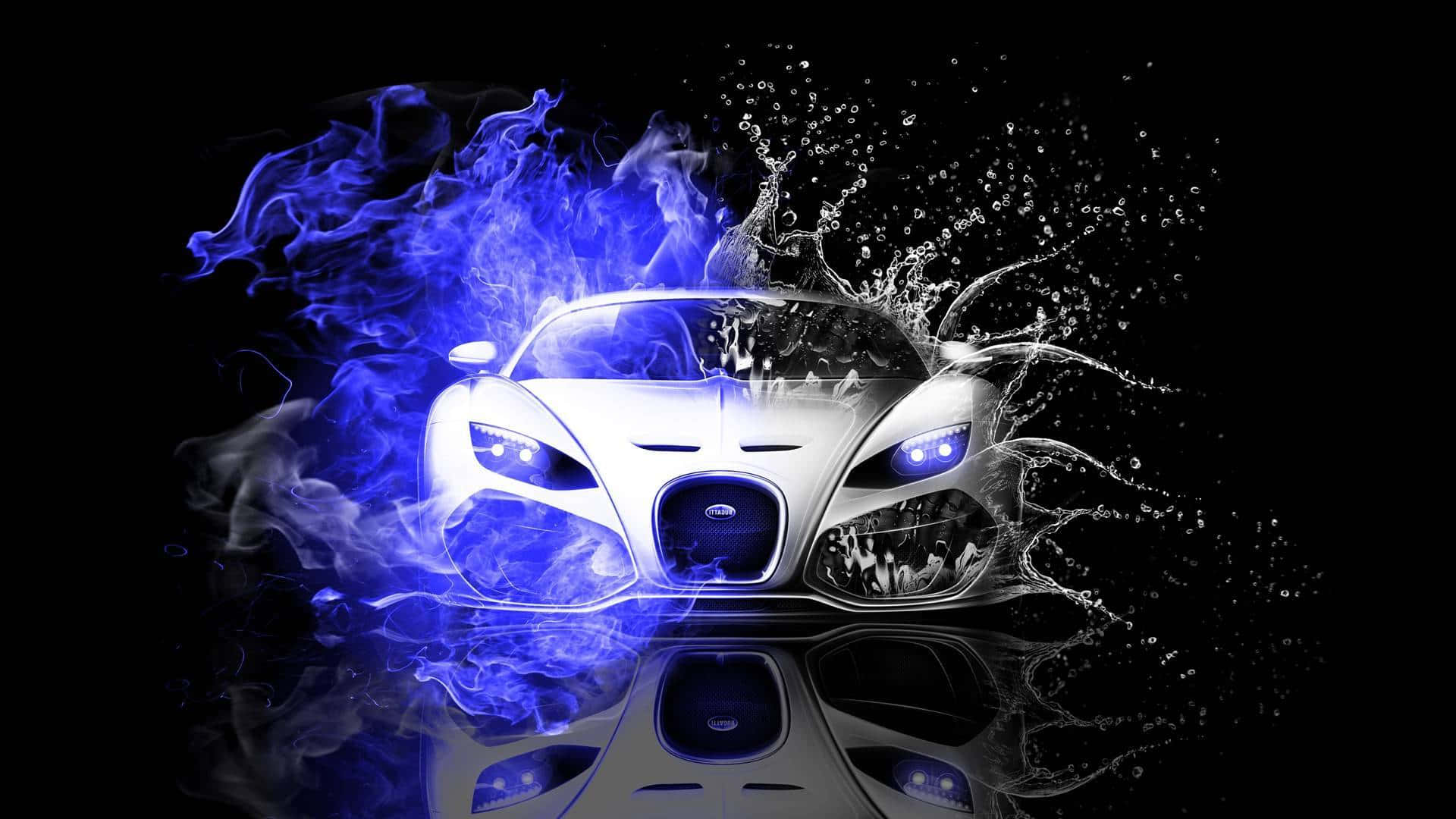 Best Bugatti Veyron White Graphics Background