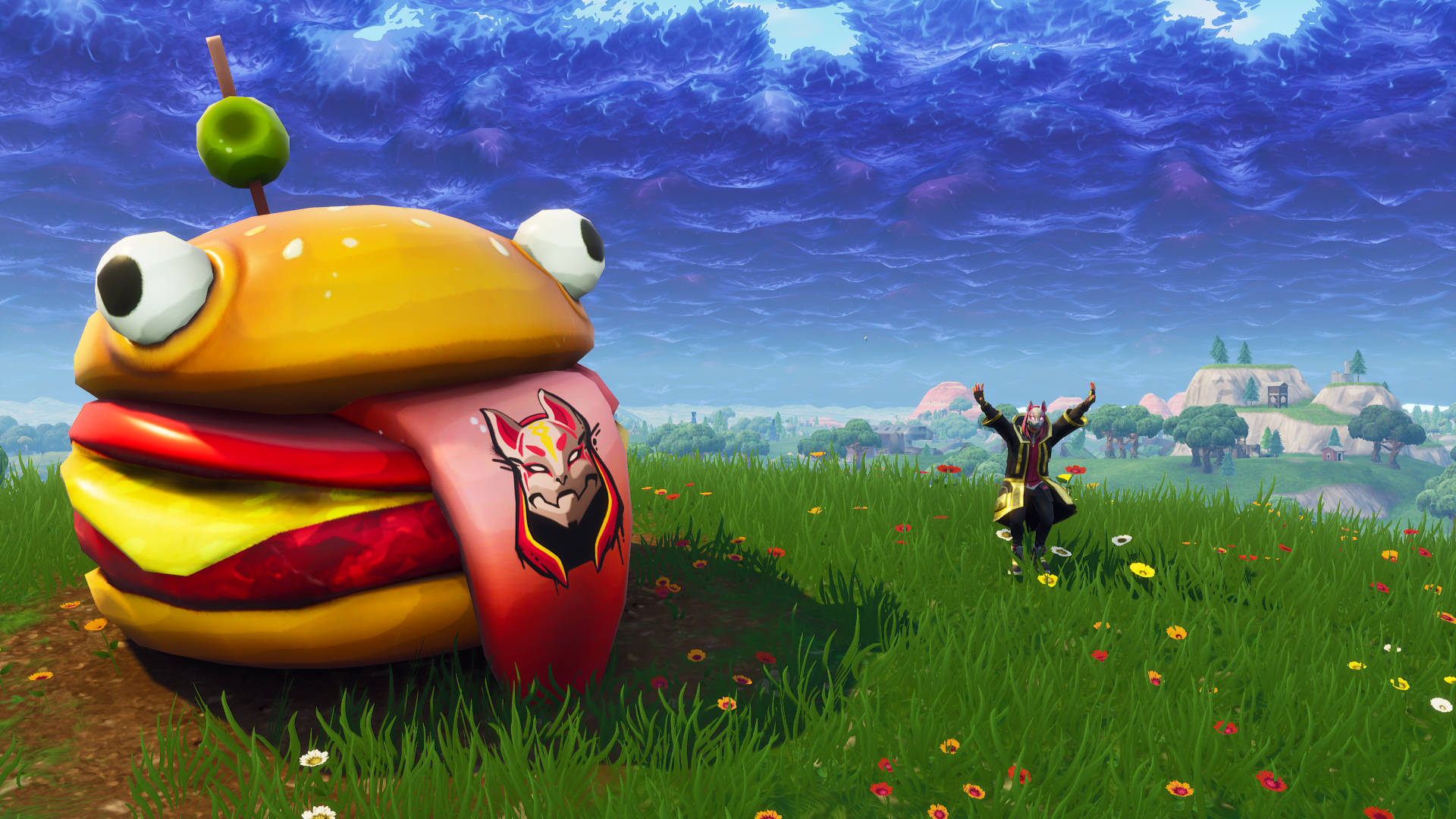 Best Burger In Fortnite Background