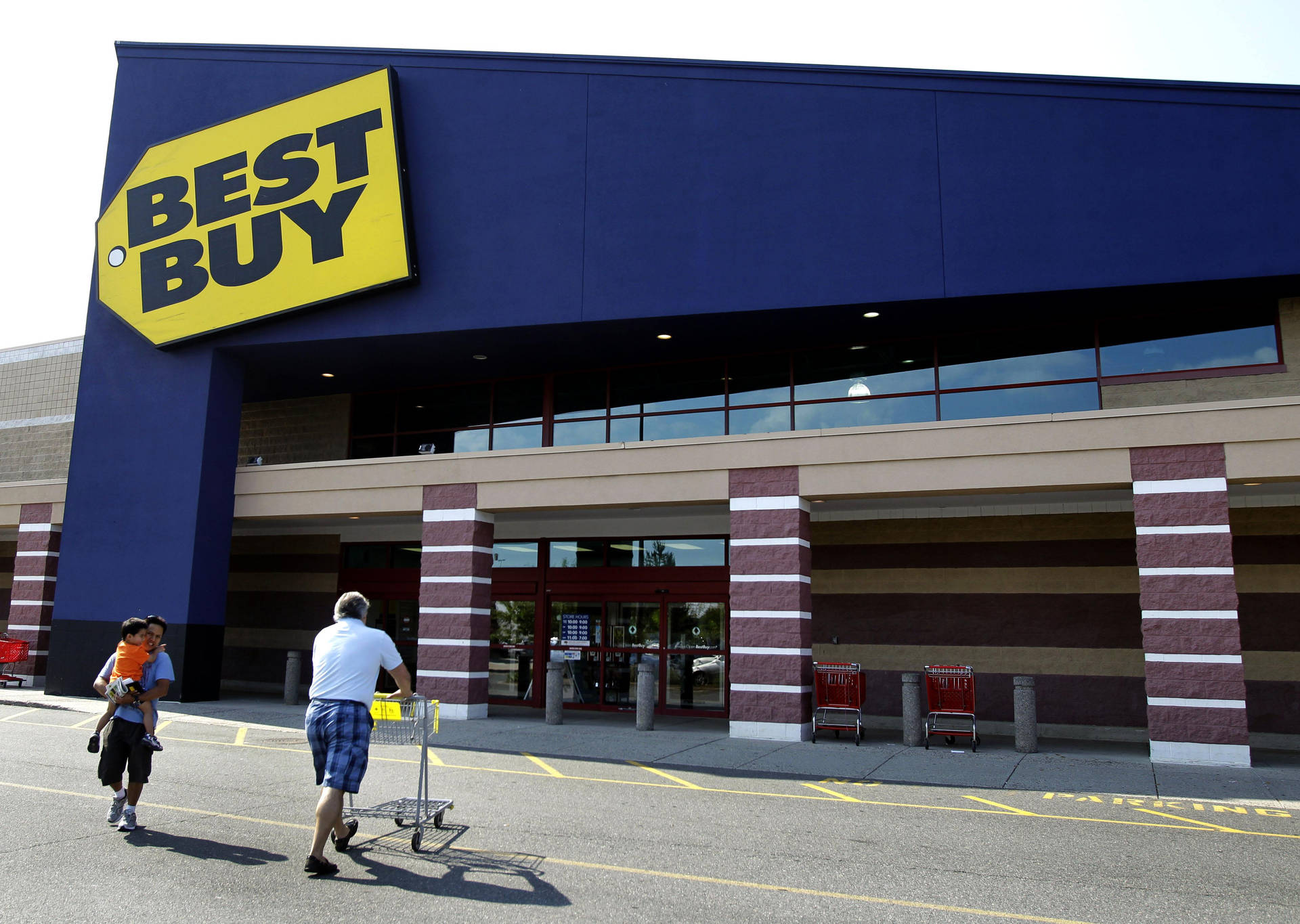 Best Buy Across The Road Background