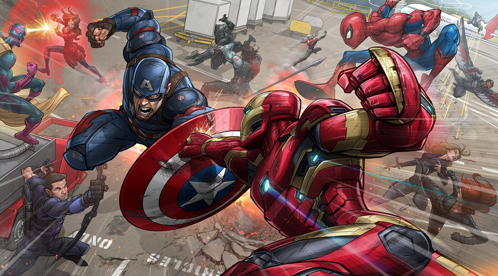 Best Captain America Comic Background