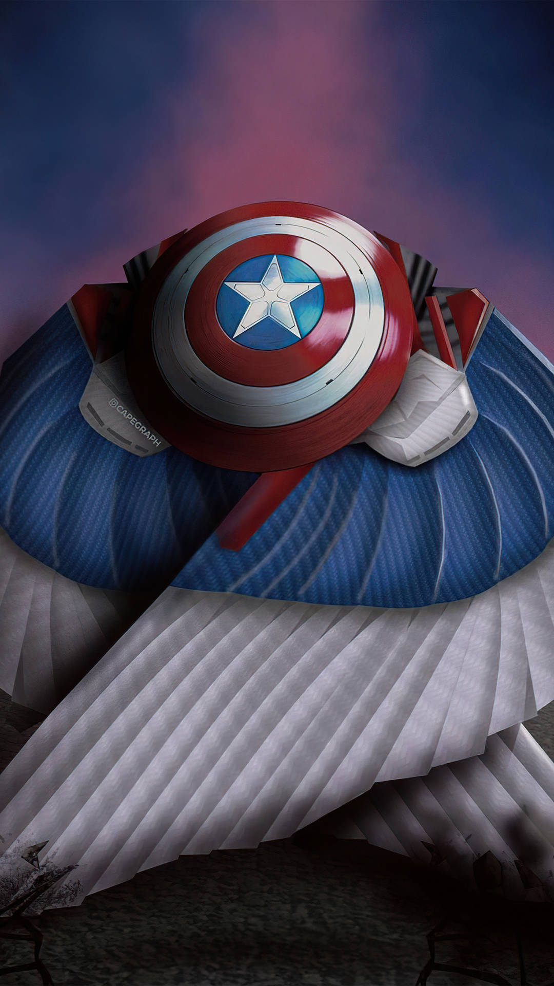 Best Captain America Falcon Wings Background