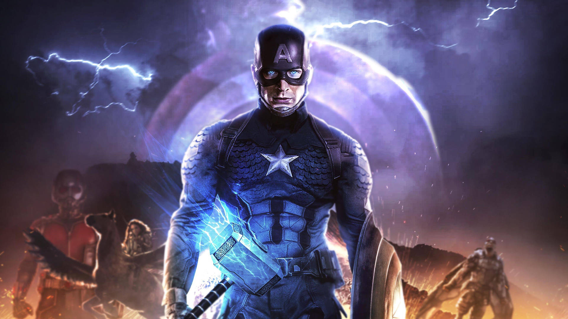 Best Captain America Poster Background