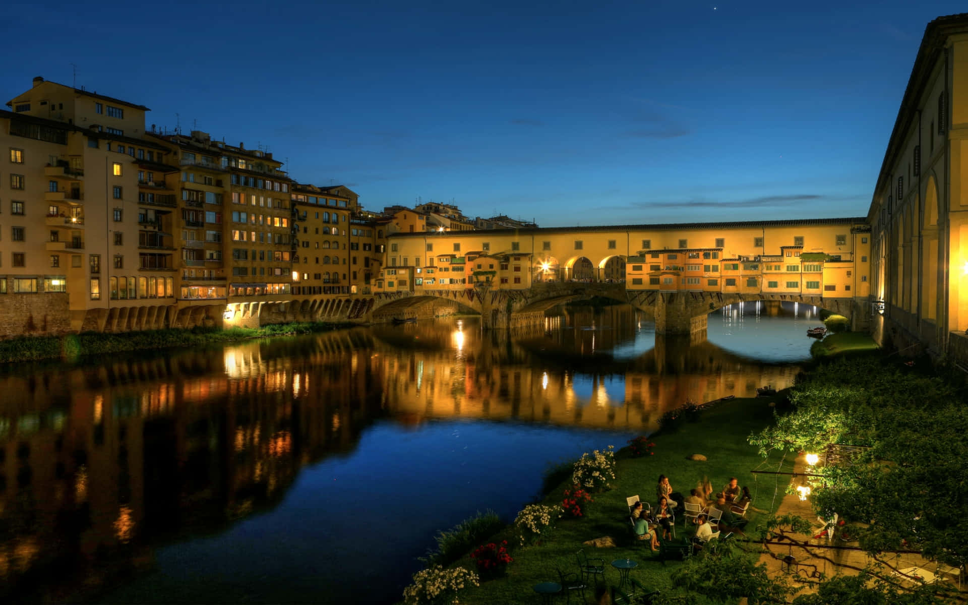 Best Florence Ponte Vecchio Background