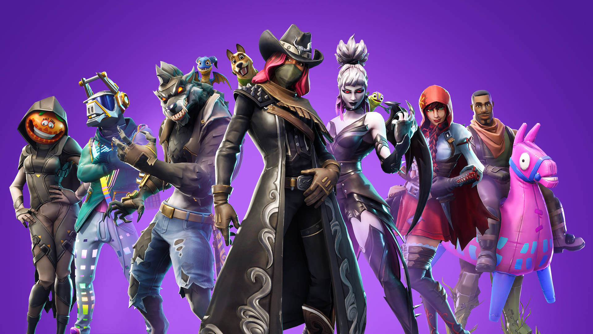 Best Fortnite Characters Groupie Background