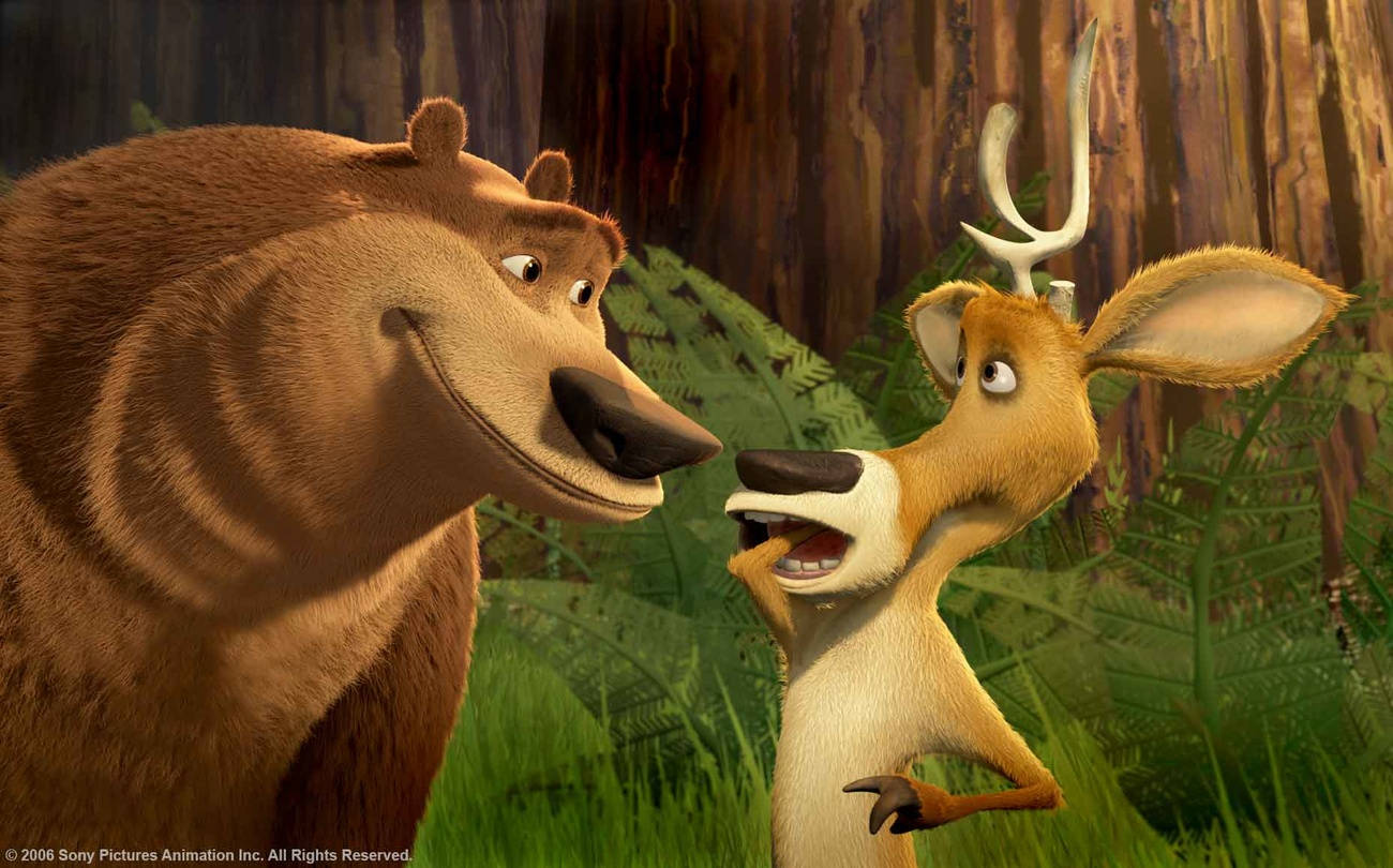 Best Friends Boog And Elliot Open Season Background