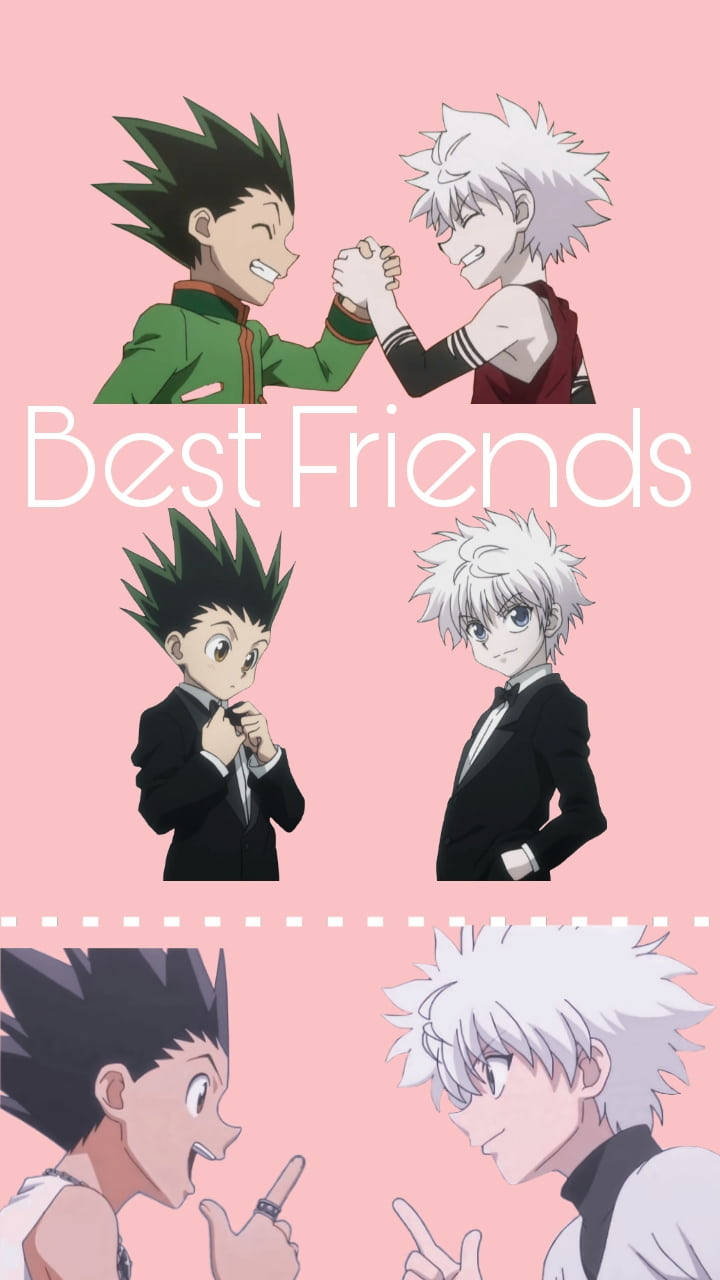 Best Friends Gon And Killua Background