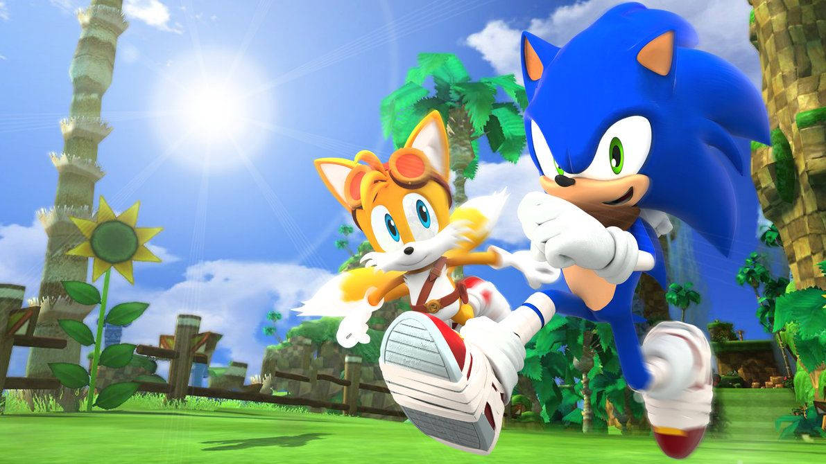 Best Friends, Sonic And Tails Background
