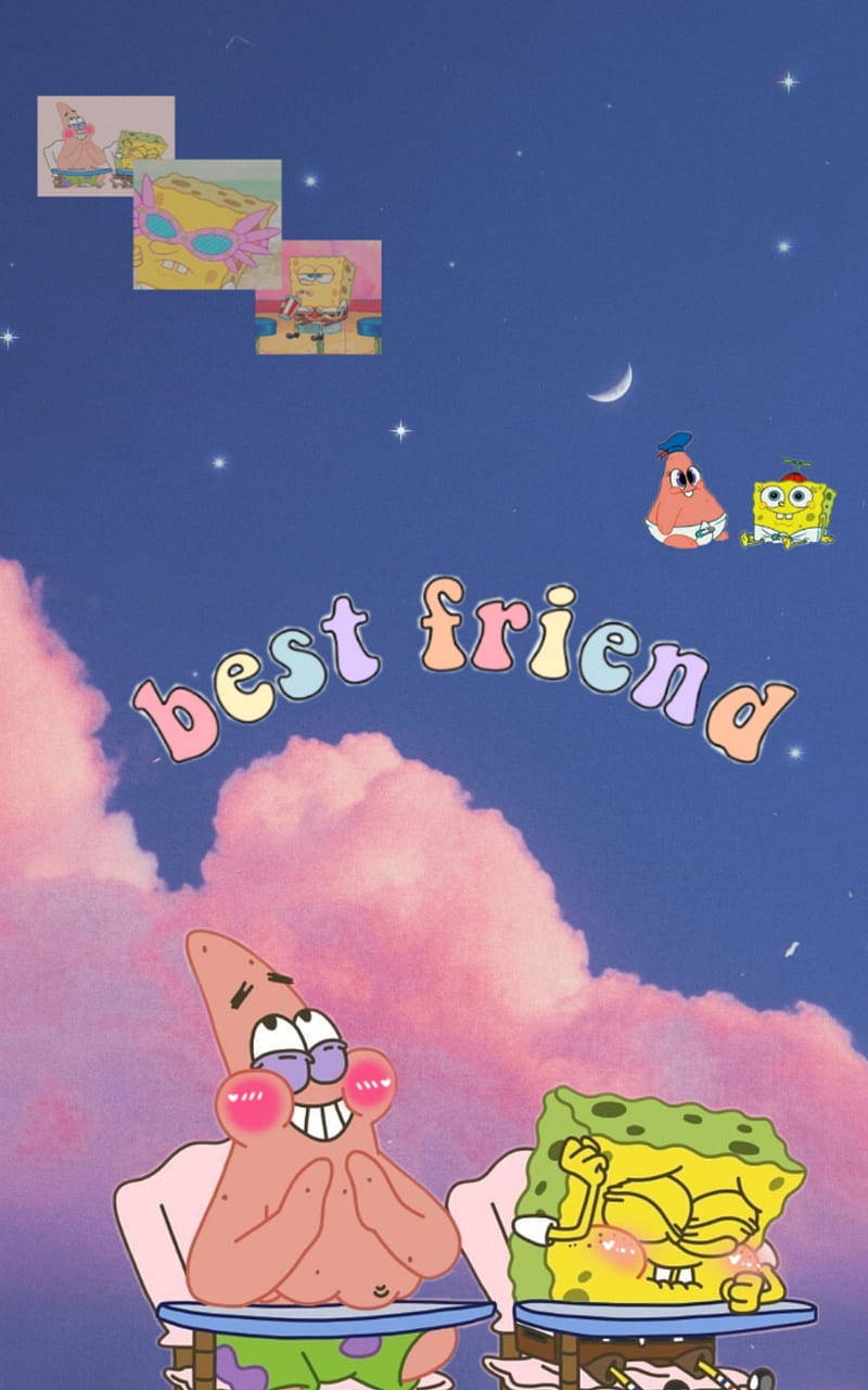 Best Friends Spongebob And Patrick Background