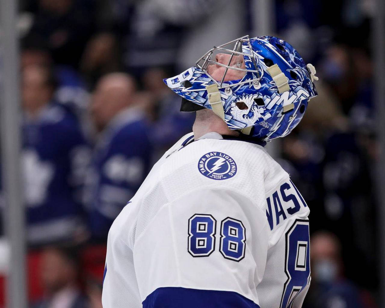 Best Goaltender No. 22 Andrei Vasilevskiy Background